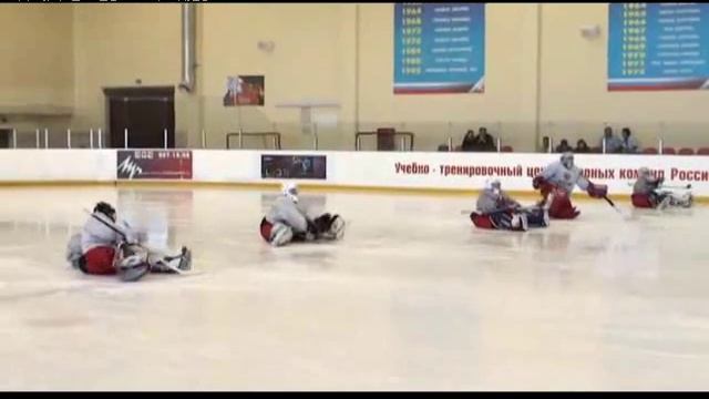 Третьяк сборы вратарей часть6