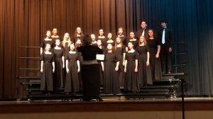 QACHS Concert Choir performs "The Silver Swan" by Orlando Gibbons