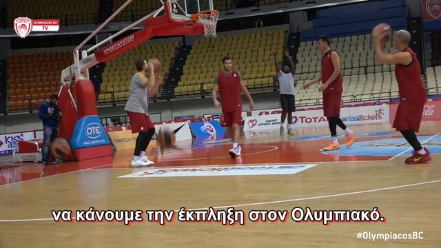 Ο Ζόραν Έρτσεγκ μιλά για το παιχνίδι με τον Ολυμπιακό | Zoran Erceg on the game against Olympiacos смотреть онлайн