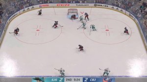 [PS5] NHL 23 SAN JOSE SHARKS - COLUMBUS BLUE JACKETS FRANCHISE MODE GAMEPLAY [4K UHD 60FPS]