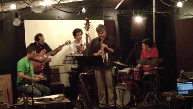 Tony Malaby Jorge Sepúlveda Kike Mendoza Santiago Botero y Juan David Castaño en matik-matik