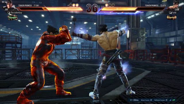 Tekken 8 CBT | Jin vs Insane Law Player | High Level Gameplay  |  FT-2 Set