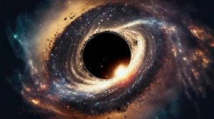 Черная дыра с оболочкой представлена альтернативная модель Вселенной