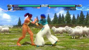 Tekken 6 Christie(barefoot) vs Asuka(barefoot)(Ultra hard)