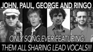 John, Paul, George and Ringo sharing lead vocals for the only time ever - The Beatles - Honey Don't