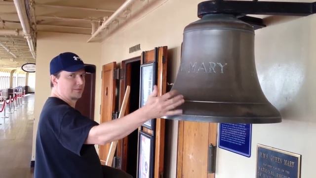 Queen Mary ships bell