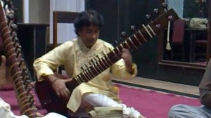 ustad shafique khan     gut in drut teen taal