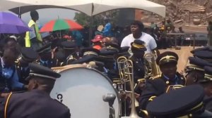 Police Band Performing At National Heroes Acre