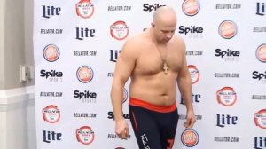 Федор Емельяненко vs Мэтт Митрион Fedor Emelianenko vs  Matt Mitrion взвешивание