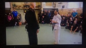 Takeda Rina meets Hatsumi Masaaki-sensei.