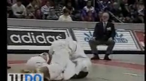 JUDO 1996 Tournois de Paris: Larbi Benboudaoud (FRA) - Dae-Ik Kim (KOR)