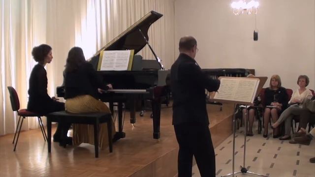 L.v.Beethoven Sonata For Violin And Piano Op.12 No.2 - Andante