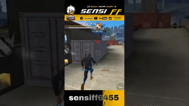 #short #freefire🔥Sensi ff op headshot 😈 Attitude status video👾Sensi ff S006 ff👽 #Sensi