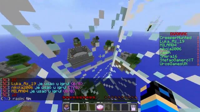 Minecraft:SkyWars-Serb-Craft (Puno partija) ^_^Stefao GameroYT^_^