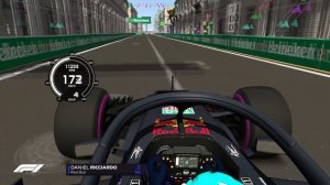 Assetto Corsa - F1 2018 - Daniel Ricciardo OnBoard @ Baku