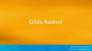 How to pronounce the word(s) "Gilda Radner".