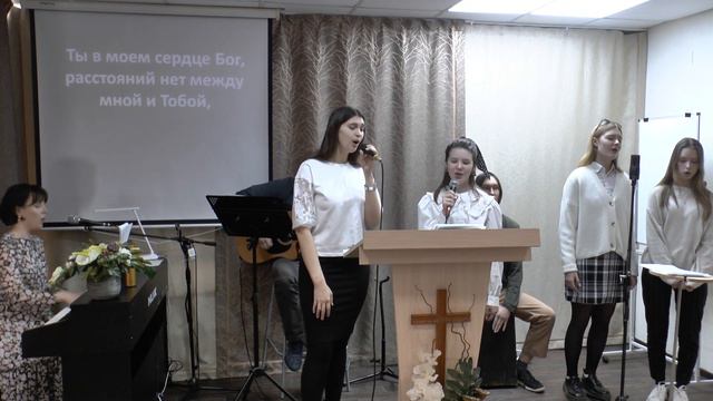 Прославление "Ты словно звездный свет в ночи"/Церковь ЕХБ, г. Магнитогорск/09.04.23г.