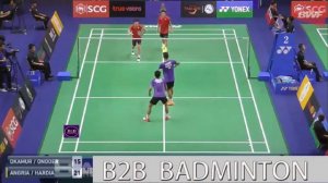 Badminton 2017 ThailandMaster   Berry ANGRIAWAN Hardianto H  vs Hiroki OKAMURA Masayuki O