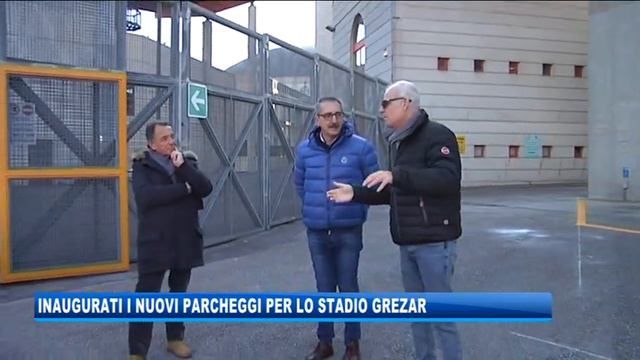 24/01/2020 - INAUGURATI I NUOVI PARCHEGGI PER LO STADIO GREZAR смотреть онлайн
