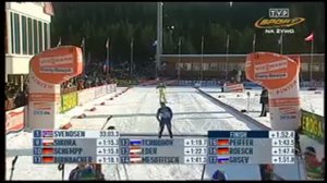 Svendsen vs. Bjoerndalen + finisz