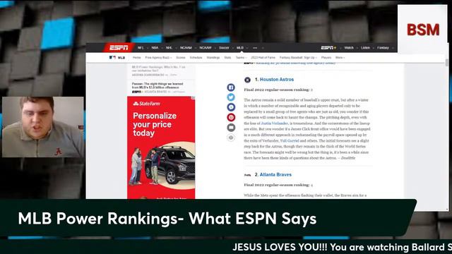 Ballard Sports 360 Ep. 22 - Tom Brady's Future?? | Preseason MLB Rankings | Cowboys Issues смотреть онлайн