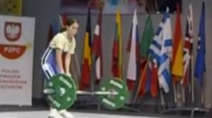 Revital Lasker weightlifting Europe championship 2011 in Poland