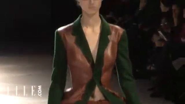 Yohji Yamamoto - Fall 2008 - ELLE смотреть онлайн