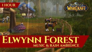 Elwynn Forest - Music & Rain Ambience ｜ World of Warcraft Classic