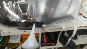 Химическая полировка решётки радиатора Honda Civic 5d