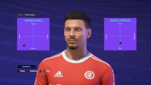 Face RODRIGO LINDOSO - Internacional - FIFA 21 ( Tutorial )