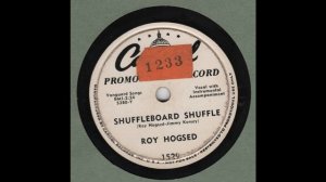 ROY HOGSED - Shuffleboard Shuffle CAPITOL 1529