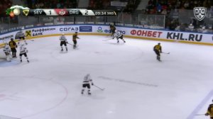 Dinamo R 2 Severstal 3 OT, 8 January 2019