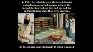 Baruch Goldstein : The Hebron Massacre