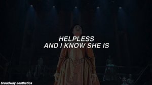 Satisfied - Hamilton Lyrics