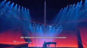 Eurovision 2012 Türkçe Çevirileri | Bosna Hersek - Maya Sar - Korake Ti Znam