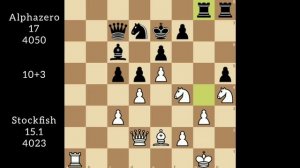 2 KALE  2 AT FEDASI.Oyun Değil ŞAHESER!!!(STOCKFISH15.1 vs ALPHAZERO17)