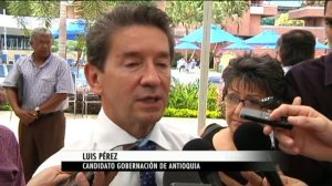 Luis Pérez respondió cuestionamientos sobre su relación con León Ortiz Gil [Noticias] - TeleMedelli