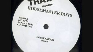 THE HOUSE MASTER BOYS - HOUSE NATION