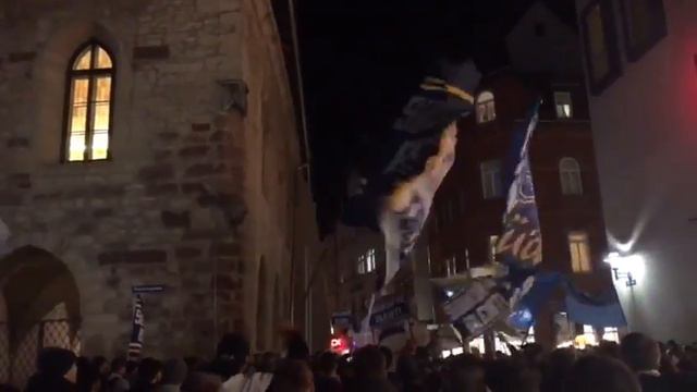 FCC-Fans kämpfen um ihre Südkurve im Jenaer Ernst-Abbe-Stadion смотреть онлайн