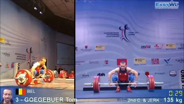 European Weightlifting championships 2013 - Albania смотреть онлайн
