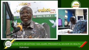 Kokrokoo - Upclose with Dr. Anthony Nsia-Asare, Presidential Adviser on Health (31 /03/ 2020)