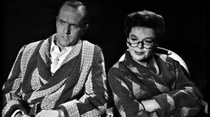 Judy Garland and Bob Newhart on "The Judy Garland Show"