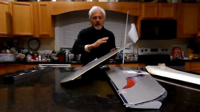 George Ferris of Martin Wing instructional video:PART (1) 0f (3) Removing excessive dihedral. смотреть онлайн