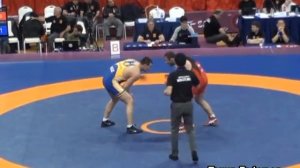 Борьба. Улан-Батор-2016. 86 кг ут. Любен Илиев (Болгария)- Айал Лазарев (Кыргызстан)