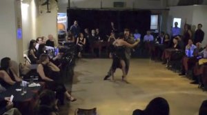 Samantha Dispari y Santiago Fina en Porteño y Bailarin-  tango