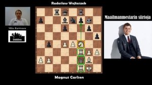 Maailmanmestarin siirtoja: Magnus Carlsenin 25.siirto