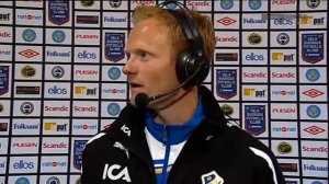 Michael Svensson Pause Interview Elfsborg - HBK