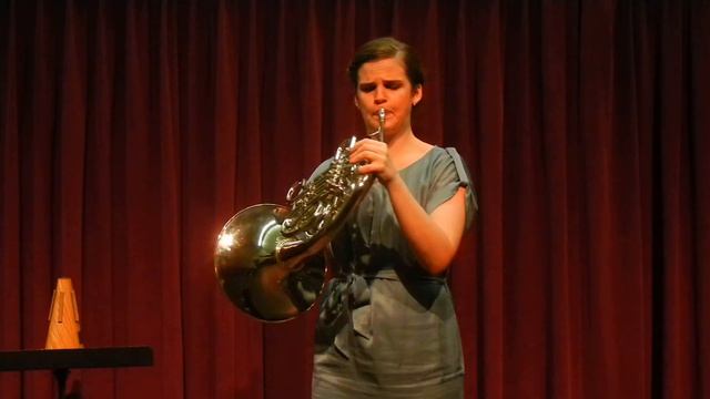 Corinne Cook 2012 Recital "Horn Concerto No. 3 - Allegro" смотреть онлайн