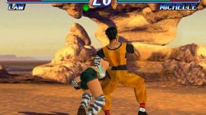 Tekken 2 Marshall Law arcade mode