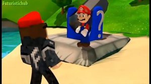 FuturisticHub. Steve Vs Mario (Minecraft Vs Super Mario 64)